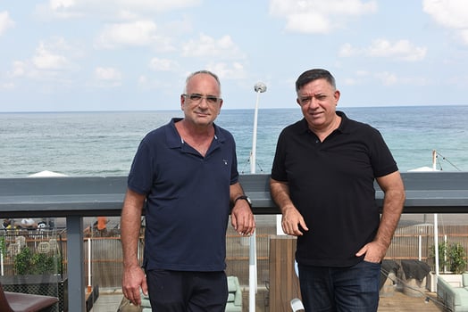 אבי גבאי וחן מלמד, צילום: כפיר סיון